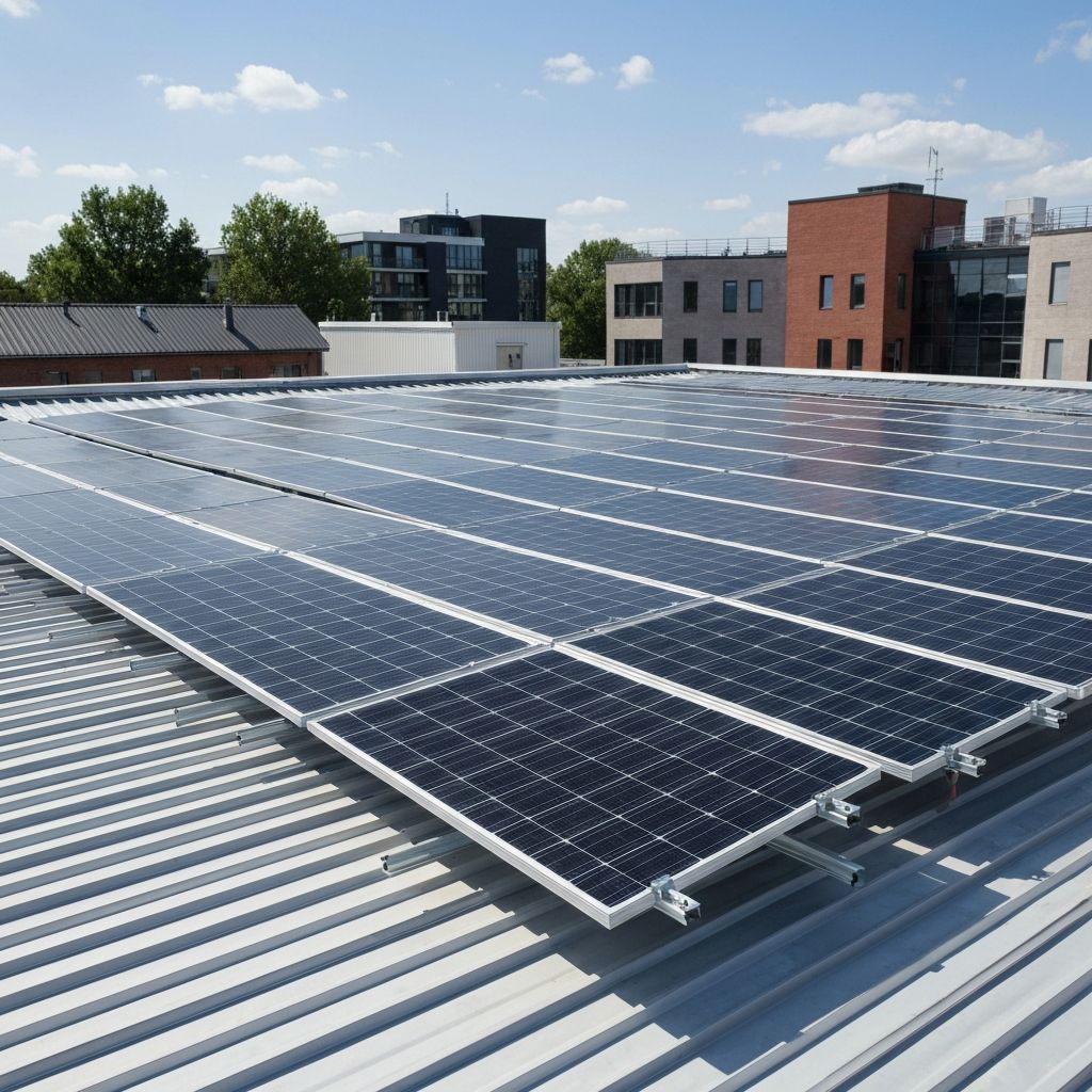 500kW Commercial Rooftop Array