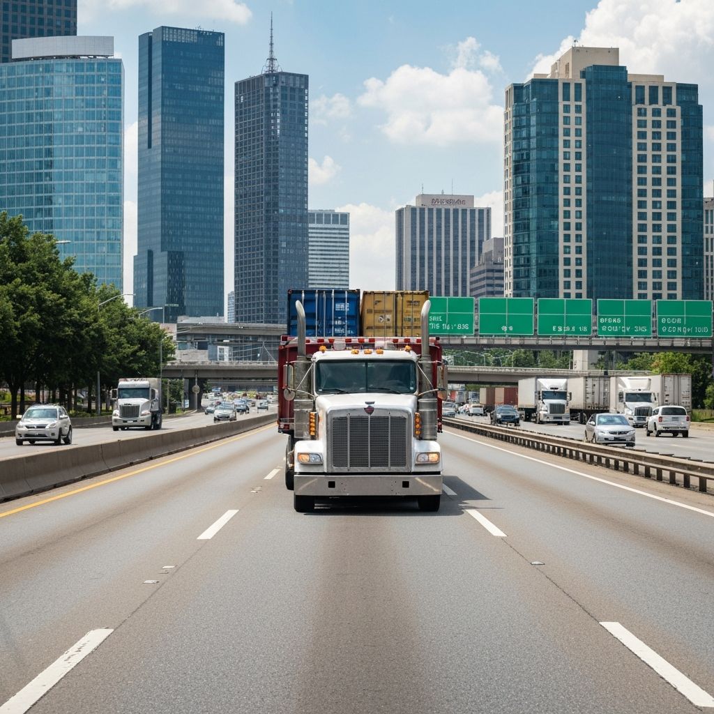 Logistics background